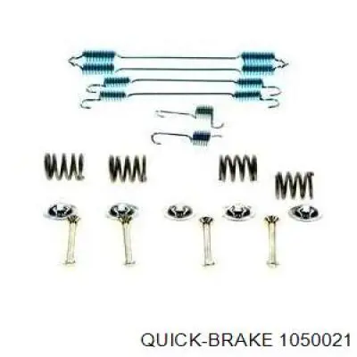 105-0021 Quick Brake kit de montaje, zapatas de freno traseras