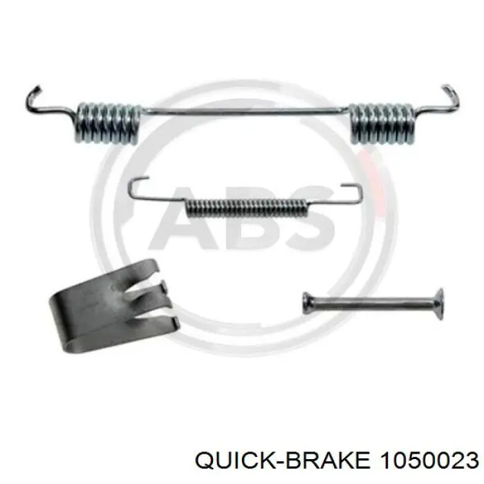 1050023 Quick Brake juego de reparación, frenos traseros