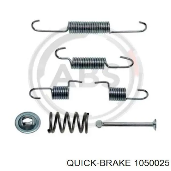 Comprar 1050025 Quick Brake Kit de montaje de zapatas de freno traseras