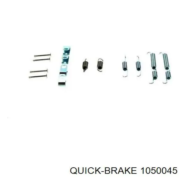 105-0045 Quick Brake kit de montaje, zapatas de freno traseras