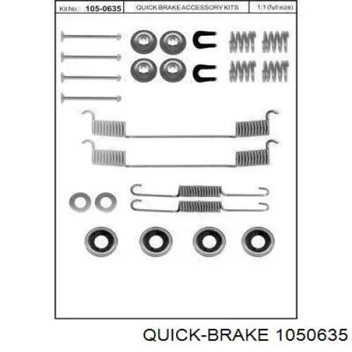 Juego de montaje, zapatas de freno traseras Nissan Sunny 2 (N13)