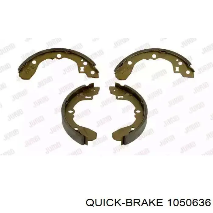 1050636 Quick Brake Juego de reparación, pastillas de frenos