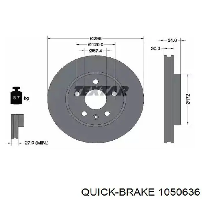 Juego de reparación de pastillas de freno Quick Brake 1050636 precio, desde 6,50 EUR