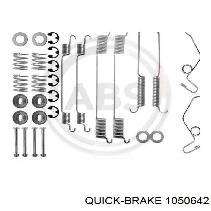 105-0642 Quick Brake juego de reparación, frenos traseros