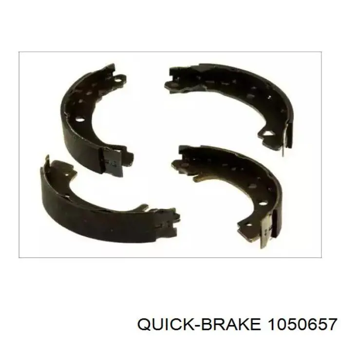 Kit de montaje de zapatas de freno traseras 7701204840 Renault (RVI)