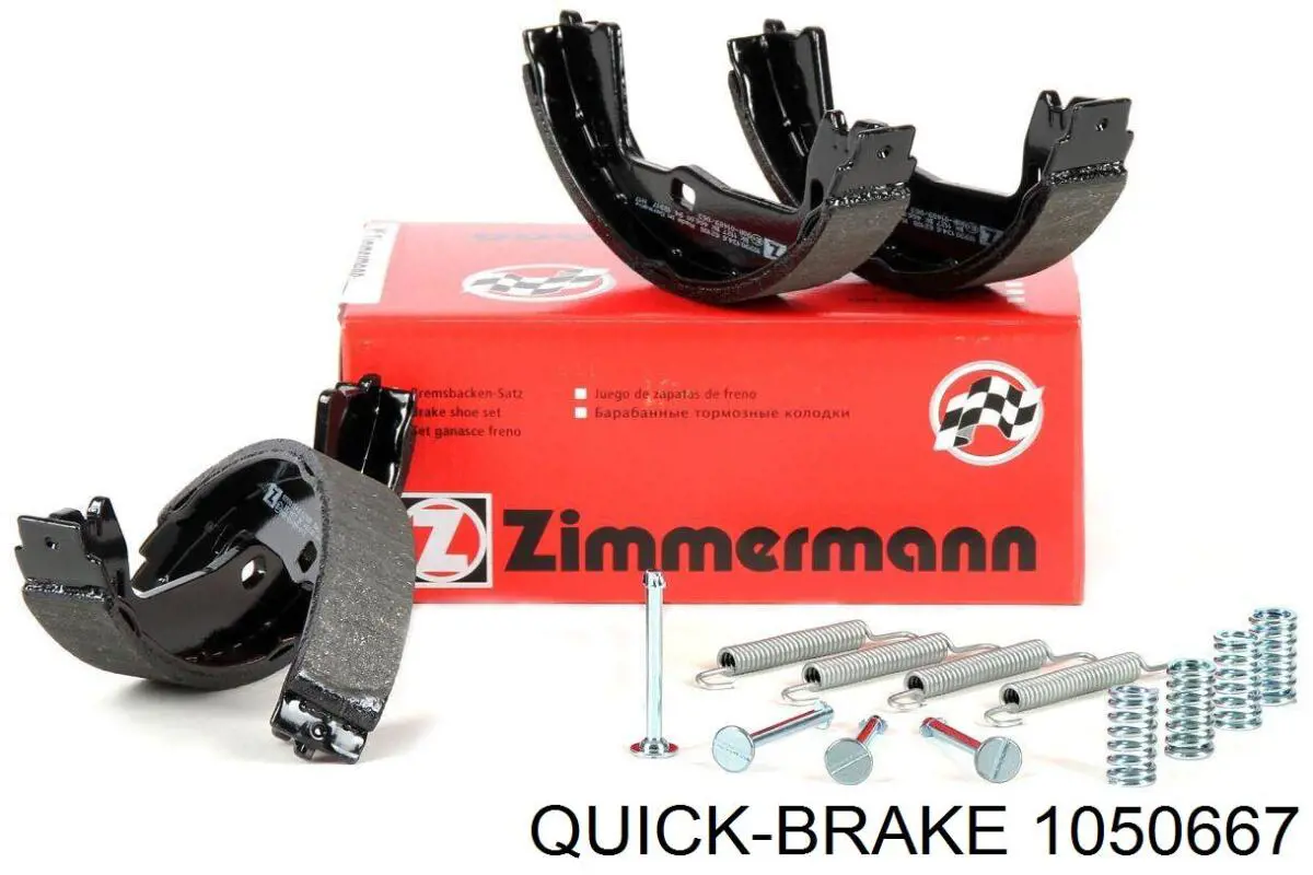 Kit de montaje de zapatas de freno traseras Quick Brake 1050667 precio, desde 5,67 EUR