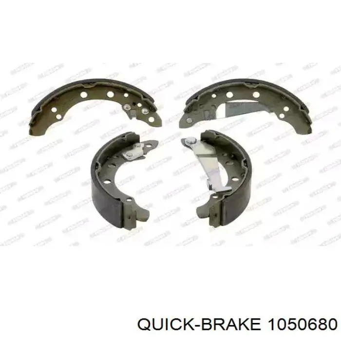Juego de montaje, zapatas de freno traseras Quick Brake 1050680