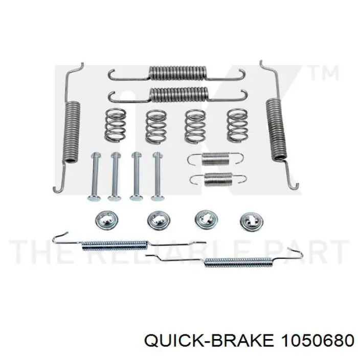 Kit de montaje de zapatas de freno traseras Quick Brake 1050680 precio, desde 7,51 EUR
