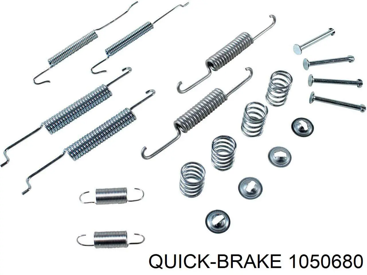 Comprar 1050680 Quick Brake Kit de montaje de zapatas de freno traseras