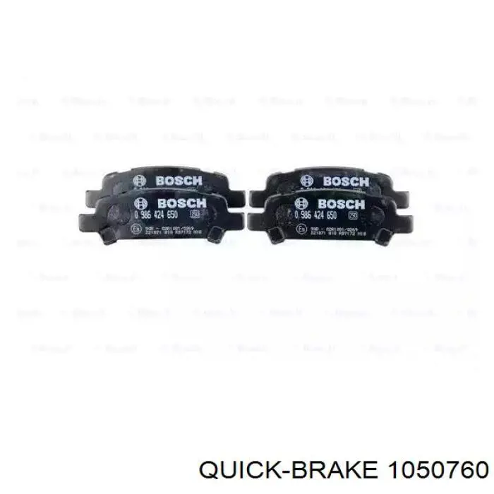 Kit de montaje de zapatas de freno traseras Quick Brake 1050760 precio, desde 8,76 EUR