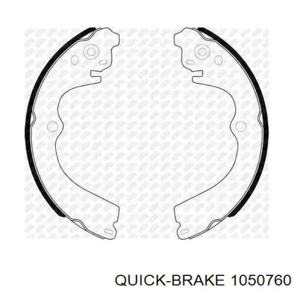Comprar 1050760 Quick Brake Kit de montaje de zapatas de freno traseras