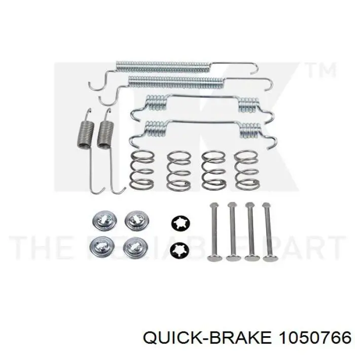 Kit de montaje de zapatas de freno traseras Quick Brake 1050766 precio, desde 8,74 EUR