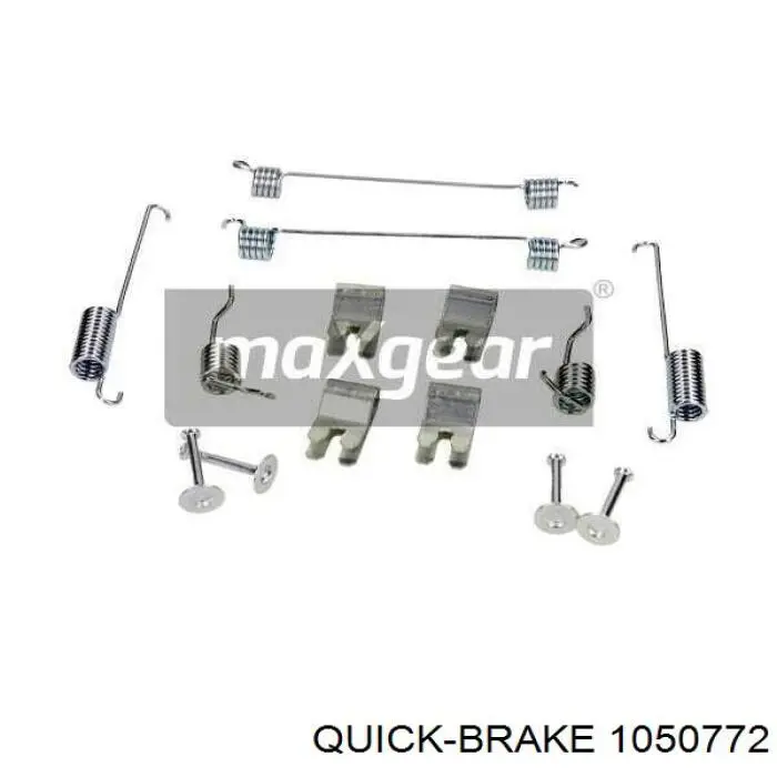 105-0772 Quick Brake kit de montaje, zapatas de freno traseras