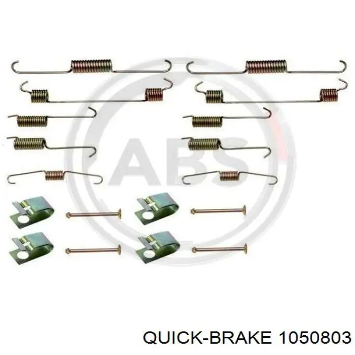 Juego de montaje, zapatas de freno traseras Mazda E 2000/2200 (SR2)