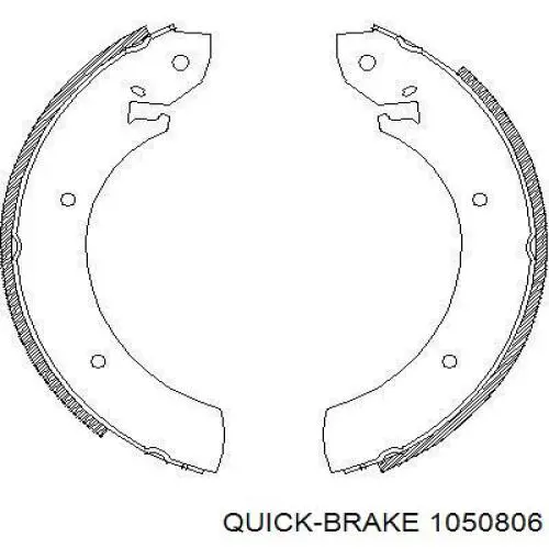 Kit de montaje de zapatas de freno traseras Quick Brake 1050806 precio, desde 7,53 EUR