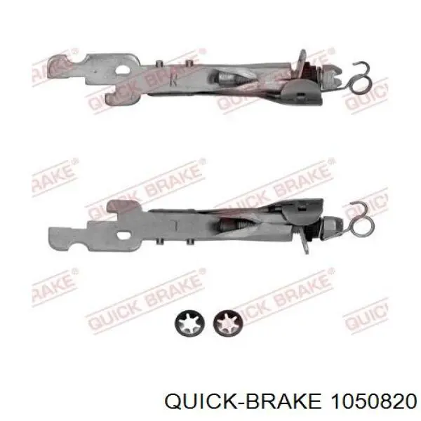 105-0820 Quick Brake kit de montaje, zapatas de freno traseras