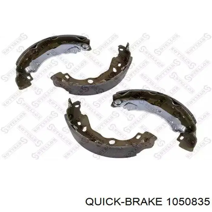 Kit de montaje de zapatas de freno traseras 430869 Peugeot/Citroen