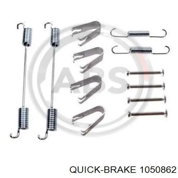 105-0862 Quick Brake kit de montaje, zapatas de freno traseras