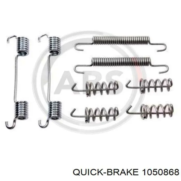 105-0868 Quick Brake juego de reparación, pastillas de frenos