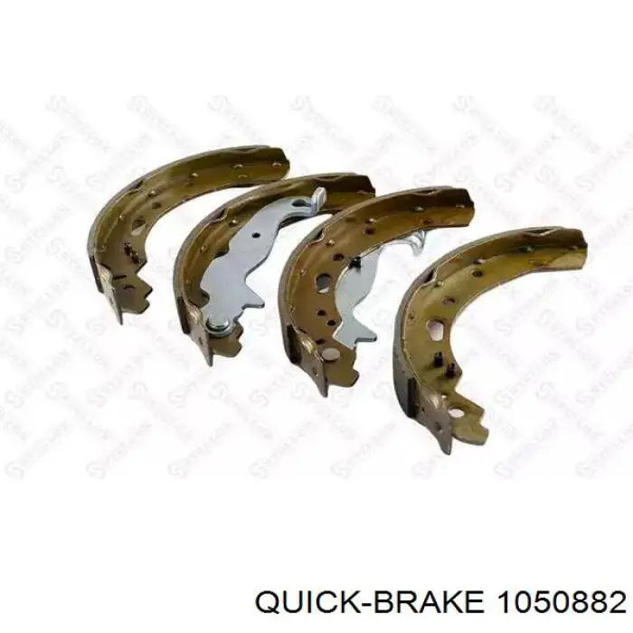 105-0882 Quick Brake kit de montaje, zapatas de freno traseras