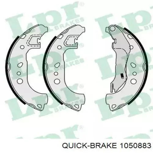 Juego de reparación de frenos traseros 1050883 Quick Brake