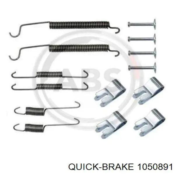 Juego de montaje, zapatas de freno traseras para Mitsubishi Colt (Z3A)