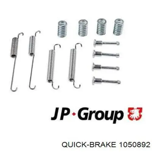 Comprar 1050892 Quick Brake Kit de montaje de zapatas de freno traseras
