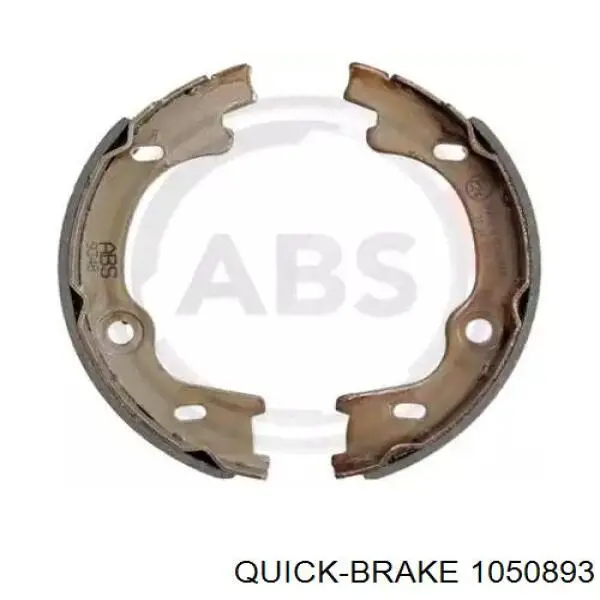 Comprar 1050893 Quick Brake Kit de montaje de zapatas de freno traseras