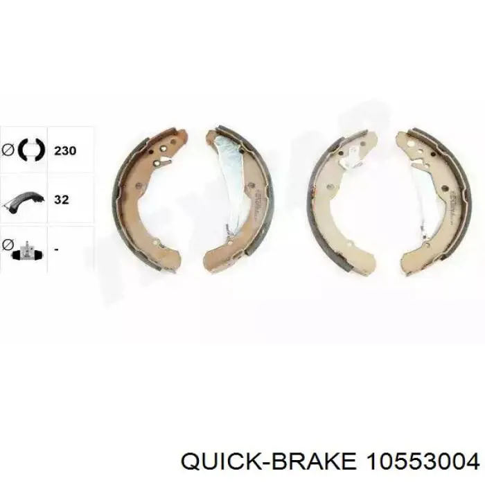 Kit de reparación del mecanismo de ajuste automático de zapatas de freno Quick Brake 10553004 precio, desde 9,87 EUR