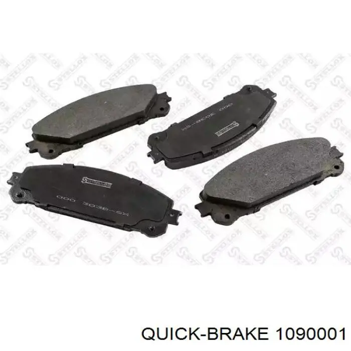 Kit de reparación, pastillas de frenos Quick Brake 1090001