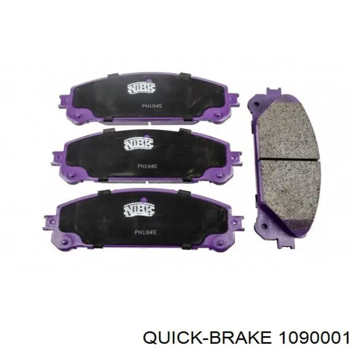 Juego de reparación de pastillas de freno Quick Brake 1090001 precio, desde 15,04 EUR