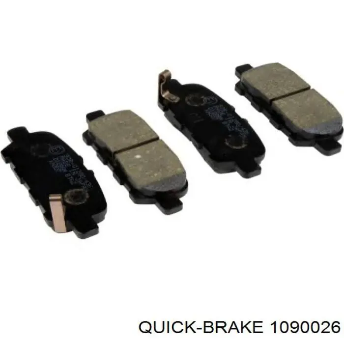 D40801KD0A Nissan/Infiniti Chapa antirruido de sujeción de pastilla de freno trasera