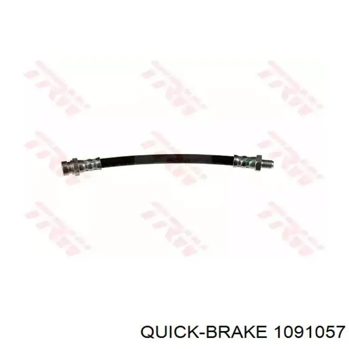 Juego de resortes de sujeción de pastillas de freno delanteras Quick Brake 1091057
