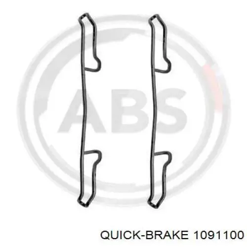 109-1100 Quick Brake pinza de cierre