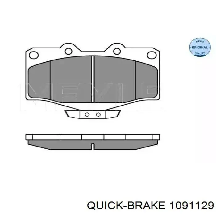 Comprar 1091129 Quick Brake Juego de reparación de pastillas de freno
