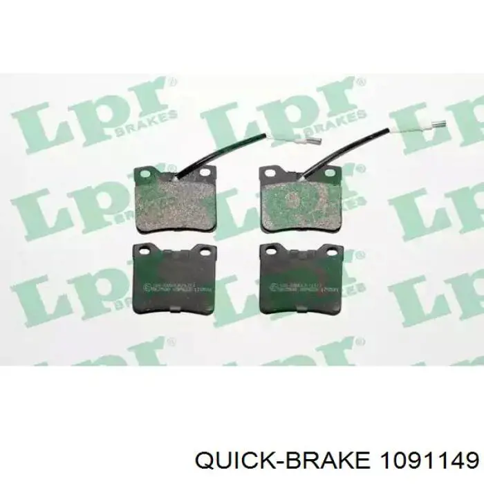 Kit de reparación, pinza de freno trasero Quick Brake 1091149 precio, desde 5,44 EUR