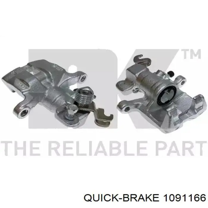 Kit de reparación, pastillas de frenos Quick Brake 1091166