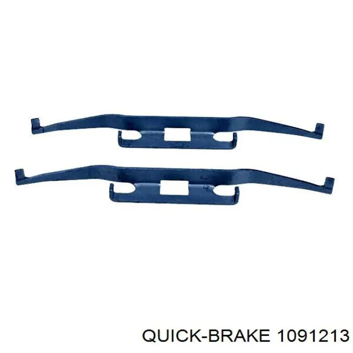 109-1213 Quick Brake conjunto de muelles almohadilla discos delanteros