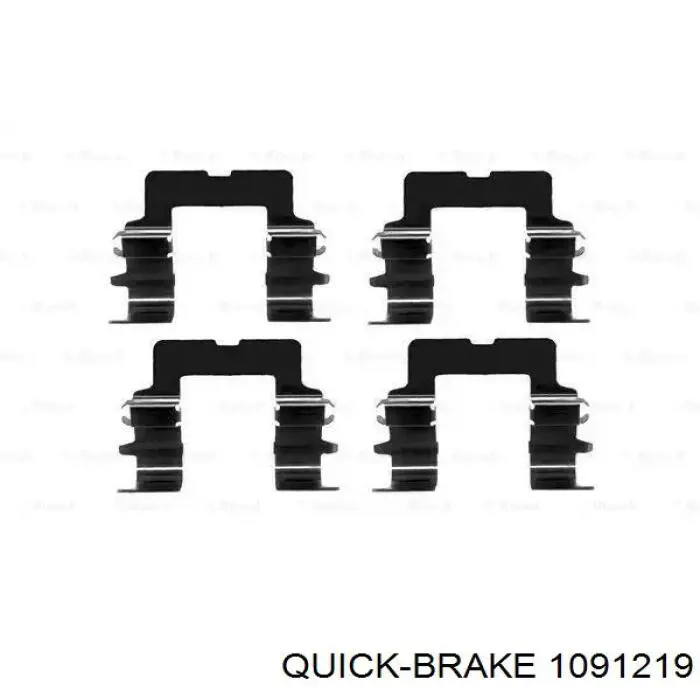 Juego de reparación de pastillas de freno Quick Brake 1091219 precio, desde 5,27 EUR