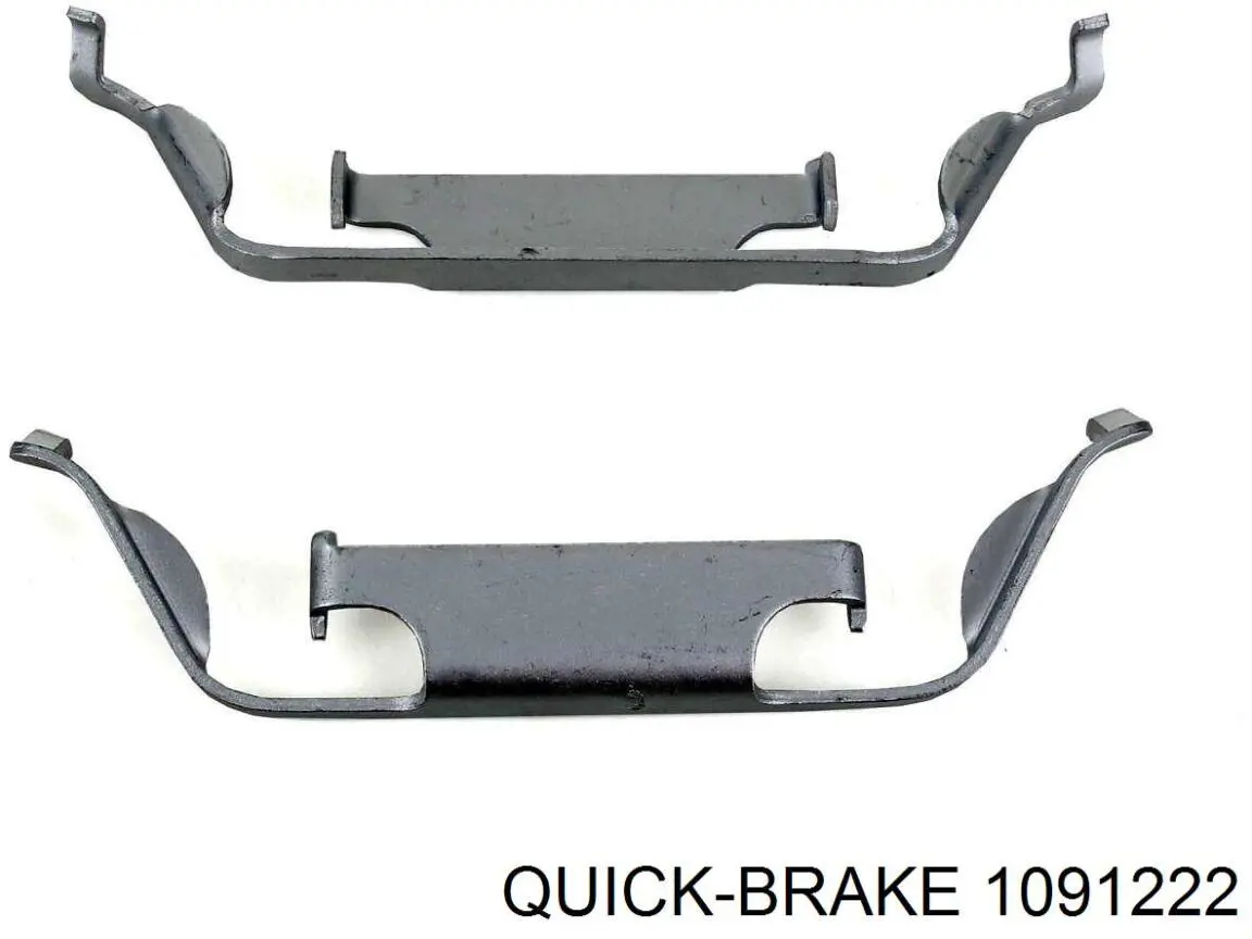 109-1222 Quick Brake conjunto de muelles almohadilla discos delanteros