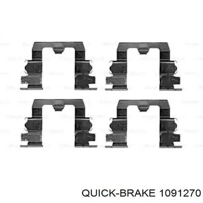 Comprar 1091270 Quick Brake Juego de reparación de pastillas de freno