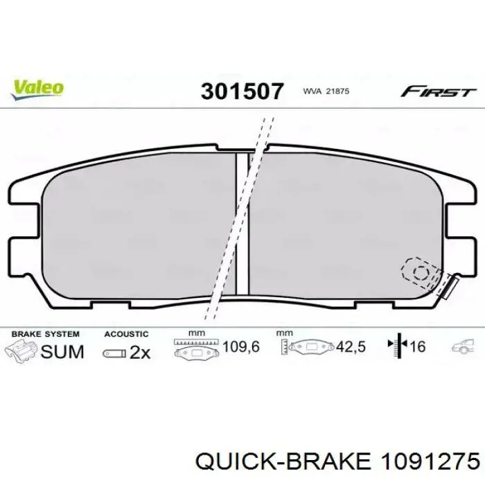 1091275 Quick Brake