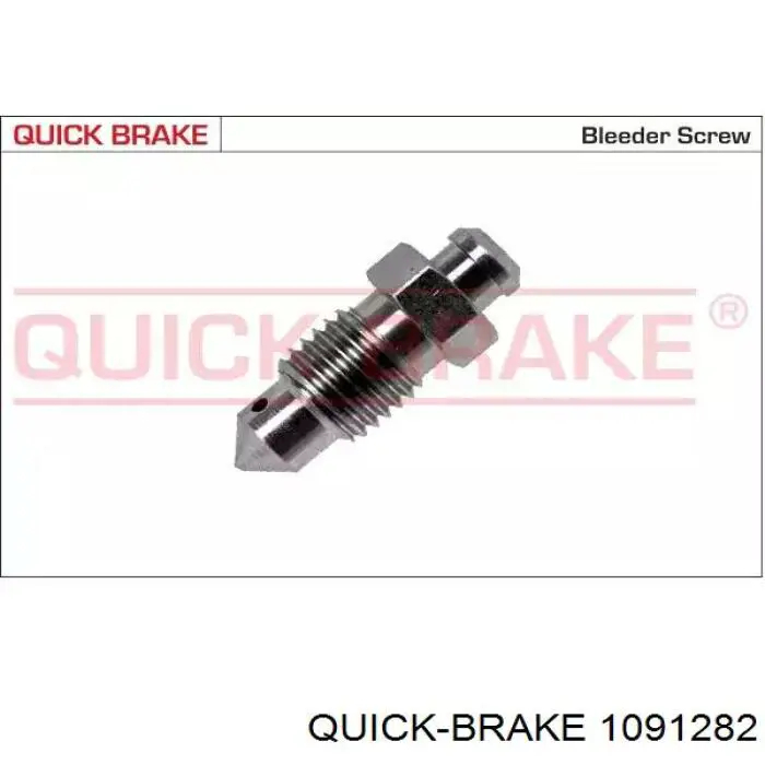 Juego de resortes de sujeción de pastillas de freno delanteras Quick Brake 1091282
