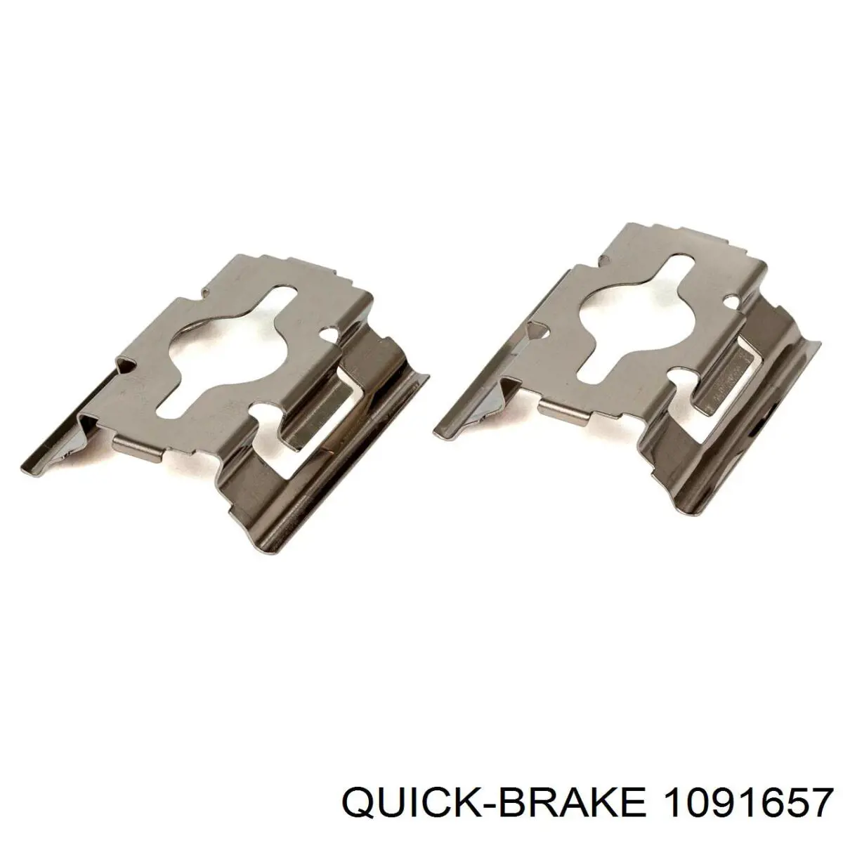109-1657 Quick Brake conjunto de muelles almohadilla discos delanteros