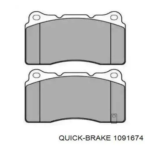 Juego de resortes de sujeción de pastillas de freno delanteras Quick Brake 1091674 precio, desde 17,39 EUR