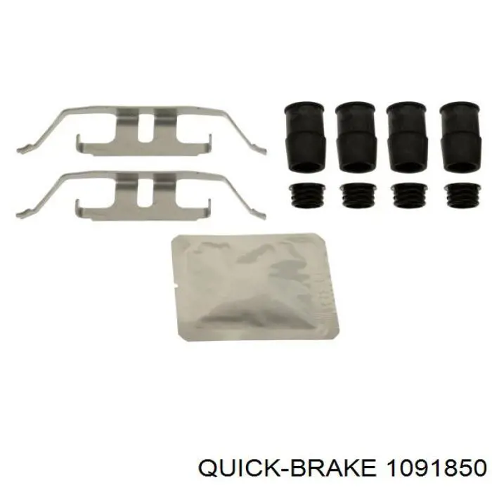 109-1850 Quick Brake conjunto de muelles almohadilla discos delanteros