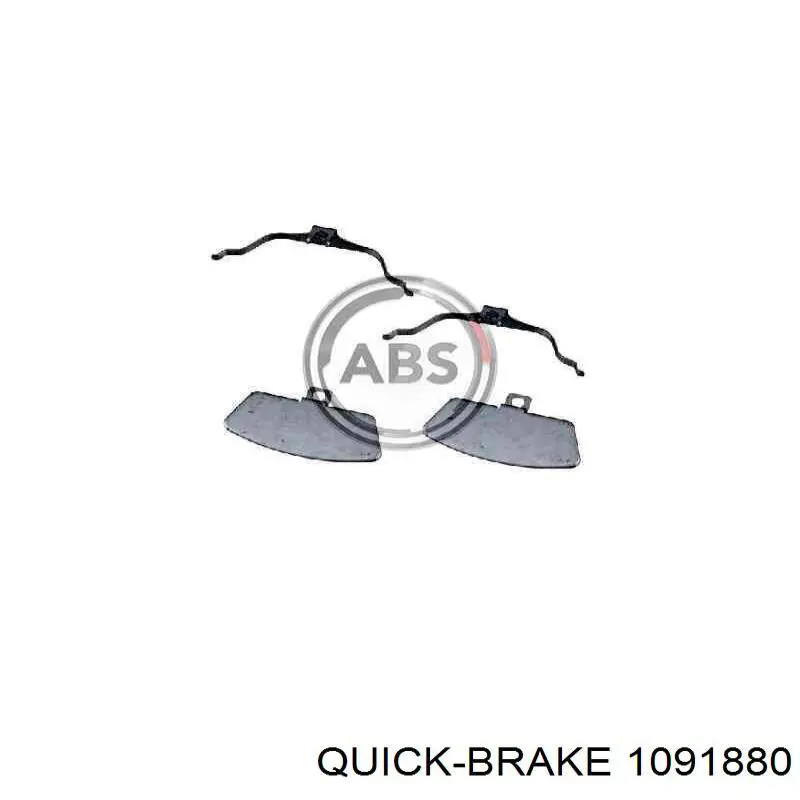 109-1880 Quick Brake conjunto de muelles almohadilla discos delanteros