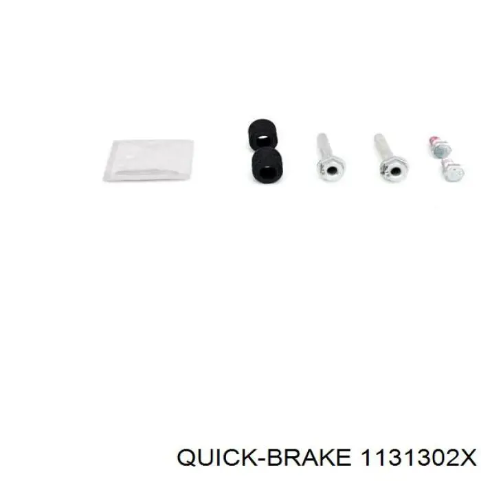 113-1302X Quick Brake juego de reparación, pinza de freno trasero