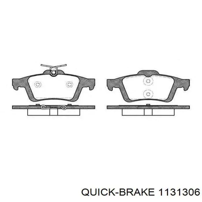 Juego de reparación, pinza de freno delantero Volvo V40 525, 526
