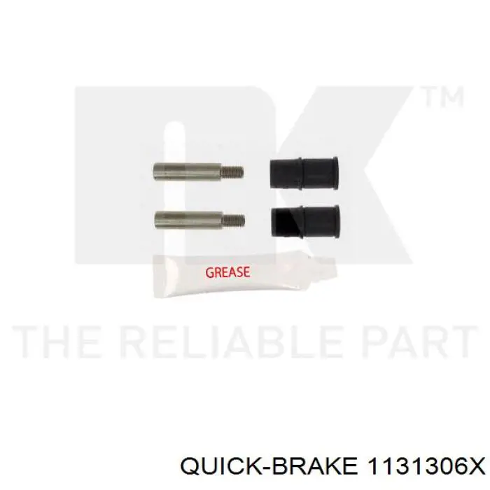 113-1306X Quick Brake juego de reparación, pinza de freno delantero